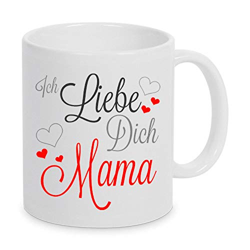 TassenKing(TM) - Ich Liebe Dich Mama - Tasse - Kaffeetasse - Tasse mit Spruch Cover