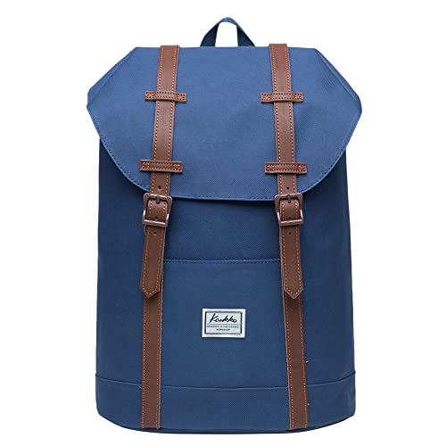 Black Friday - 40% OFF Lightweight Outdoor Backpack, KAUKKO Travel Casual Rucksack Laptop Daypack for 15"（6-7-Blue）