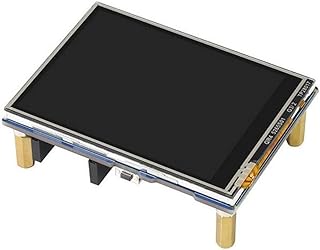 ST7789 320Ã—240 IPS Screen 262K Colors 2.8inch Resistive Touch Display Modulefor RPI for Raspberry Pi Pico with 4* Brass Standoffs Accessory