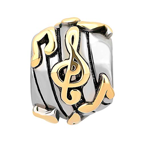 Love Music Notes Charms for Bracelets Compatible with Pandora Bracelets2