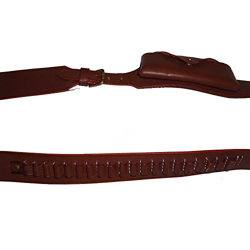 Warreplica German Mauser C96 Bolo M1921 Leather Pistol Holster & Ammo Bandolier Belt - Reproduction #TOP3
