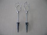Rührbesen / Rührhaken für Bosch und Siemens Handrührgerät - Handmixer Farbe: grau