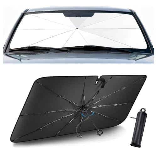 Parasol Coche Delantero anti UV pour protéger l'habitacle de la chaleur