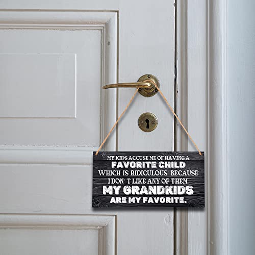 Mygrandkidsaremyfavoritewoodensigngrandparentsgift5x10rustichomedecorfarmhousesignmothersdaygiftfathersdaygifta23 Urban Country Home Decor My grandkids are my favorite wooden sign grandparents gift 5×10 rustic home decor farmhouse sign mothers day gift fathers day gift a23 urban country home decor