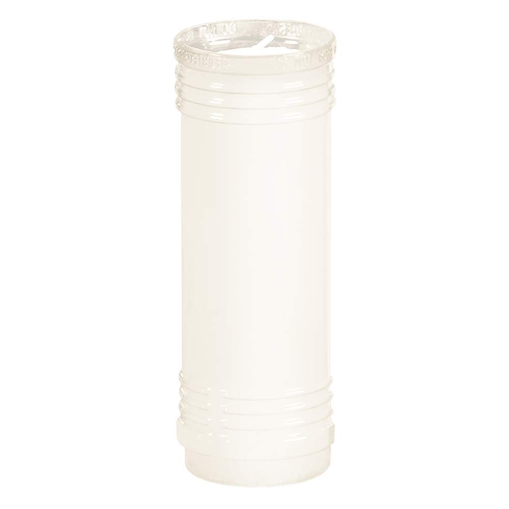 Root Candles 7-Day Clear Glass Prayer Candle, 1-Count, Memorial