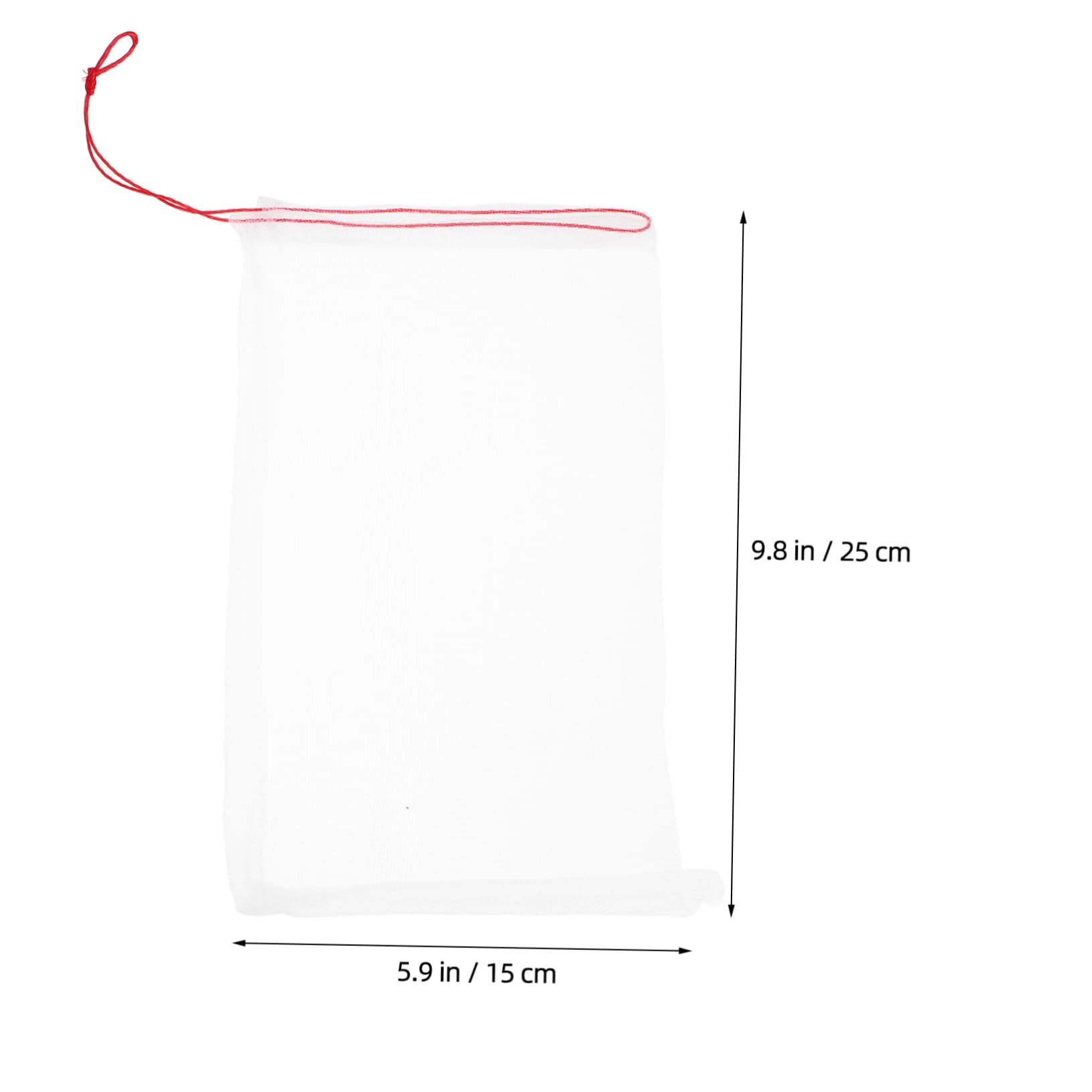 HEALLILY for Washer 100pcs Washable Mesh Bag Washer Catcher for Hose Woven Bag for Fish Tank Cleaning