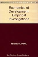 Economics of Development: Empirical Investigations 0060473290 Book Cover