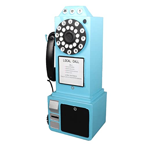 Vieux téléphone antique mural pour rompre avec le tout numérique