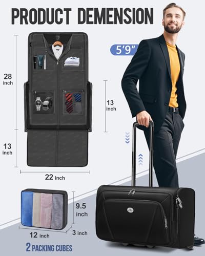 MATEIN Rolling Garment Bag