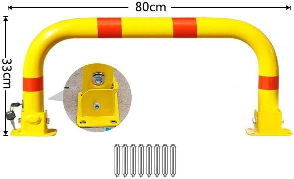 Parkplatz Fahrspur-Schutzprogramm automatische Hin Parksperre, Parkriegel, Parkschloss, automatische Parksäule, Crash Site Parksäule, U-Locked(80 * 33cm)