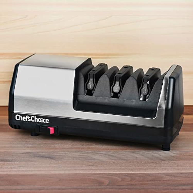 شيف & # x27 ؛ s Choice Model 151 Universal Knife Sharpener ، فولاذ مقاوم للصدأ