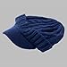 rxjylrjw 55-59cm Blue Knit Newsboy Caps with Warm Fleece Linned Women Winter Fashion Wool Beret Men Outdoors Short Brim Baseball Hats (US, Alpha, One Size, Head 55-59cm, Blue)