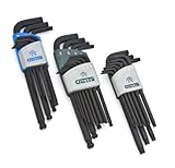 Allen 56604G 31-Key SAE/Metric Ball-Plus Hex and Torx Magnetic Key Set