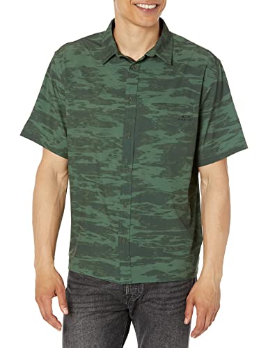 Chemise Oakley anti-transpiração motif camouflage vert tigre XXL confort garanti