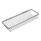 Ginger 552G/PC Hotelier Deep Shower Toiletry Basket, Polished Chrome