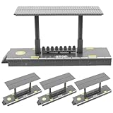 Fabrication artisanale : fabriquée en plastique robuste, la plateforme garantit une utilisation optimale et un aspect réaliste. quai de train, de gare factice