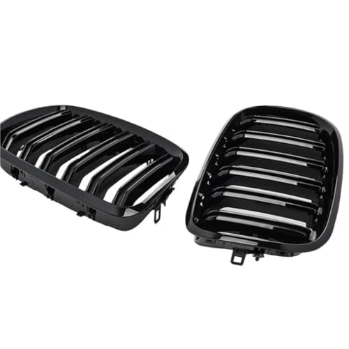 Calandre BMW X5 E70 X6 E71 double ligne noire 2007-2014