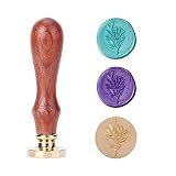 LUHCEAS Cachet Sceau Classique Cire Sceau Stamping Set Peinture Plant Poignée de Noël DIY Accessoires de Mariage de fêtes d'enveloppe à la Main (Color : C)