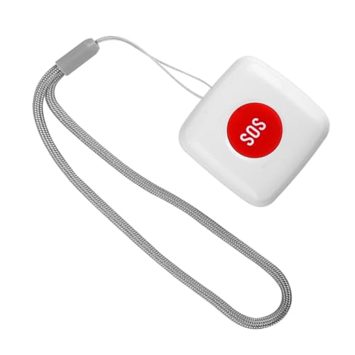 Gadpiparty Wireless Sos Emergency Button Smart Remote Call Pager for Elderly Patient Fall Alarm Caregiver Alert Home Use