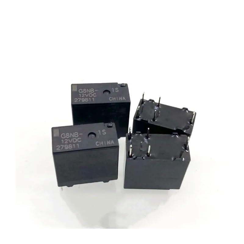 POWTAXBJGD Relay G8NB-1S 12VDC G8NB-1S-12VDC G8NB1S G8NB 1S 12VDC DC12V 12V 5PIN 10pcs/lot(5PCS)