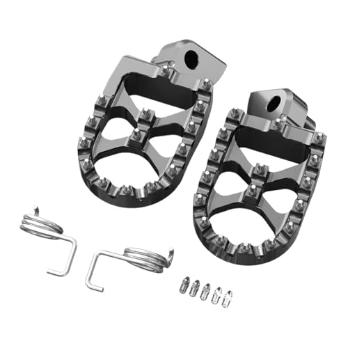 ���C�_�[�t�b�g���X�g Husqvarna TE 300 FE 250 FE 350 FE 450 2014-2016 �ɓK�� Yamaha YZ125 YZ250 1998-2023 �t�b�g�y�O�ɓK��(Titanium)