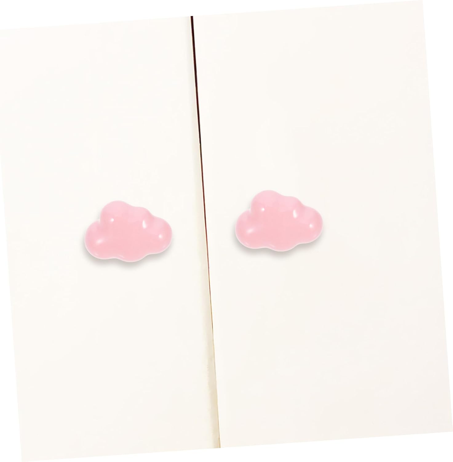 STOBAZA Knobs for Boys and Girls' Room 2pcs Ceramic Cabinet Handles for Wardrobe and Home Decor