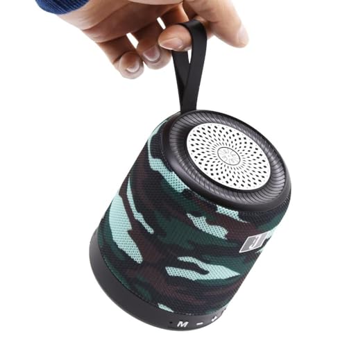 DIGIQUEST – Tube Enceinte Bluetooth, Haut-Parleur Portable avec Lecteur MP3, Fente Micro SD, Fente USB, Puissance 5 W, pour Ordinateur, PC Portable, Tablette, Smartphone, Maison, extérieur