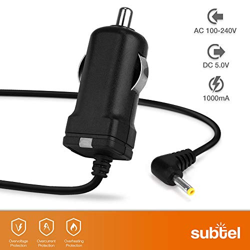 Subtel® Caricatore 4.0mm x 1.7mm da auto 1.4m