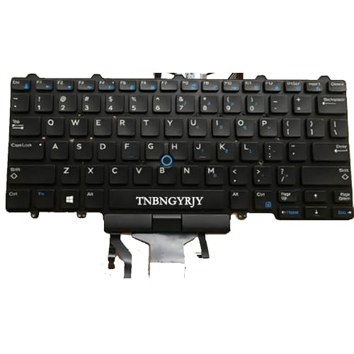 For DELL E5450 E5470 E7450 E7470 7480 �C�������p�m�[�g�p�\�R�� �L�[�{�[�h�p��