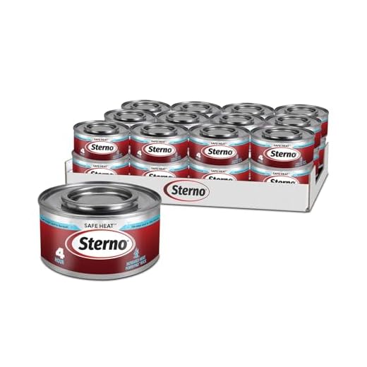 Sterno Fuel Cans for Chafing Dish Heating