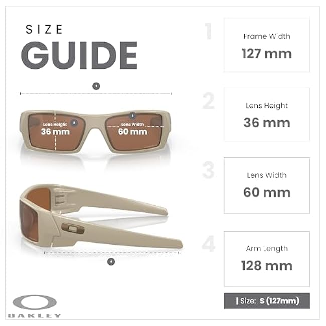 OAKLEY Gascan OO9014 Rectangular Sunglasses For Men+ Bundle Accessory Leash Kit, Microfiber Pouch