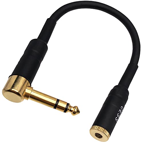 Jack 4,4 mm femelle vers adaptateur 6,35 mm mâle CESS-263 stable