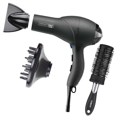 INFINITIPRO by CONAIR Salon Performance Hair Dryer with Diffuser - Amazon Exclusive