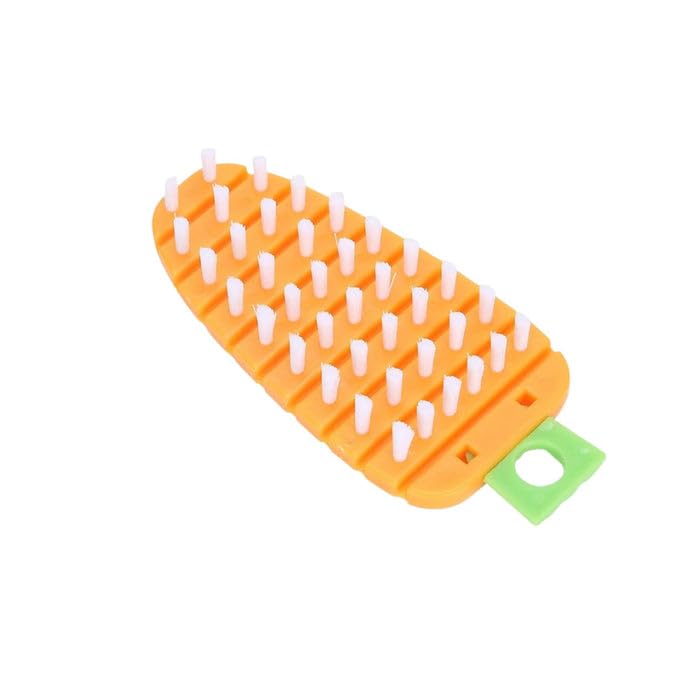 Vegetable Scrubbing Brush, Vegetable Scrubber Nonâ€‘Toxic Fruit Brush Carrot Shape Vegetable Brush for Potato for Vegetable-image-9
