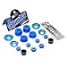 Thunder Trucks Blue Rebuild 95Du Skateboard Kingpin Hardware Kit (Default, Blue)