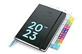 weekview compact note 2023 - der clevere Wochenplaner! Terminplaner Kalender mit großem Notizteil / A6+ (12x18cm)