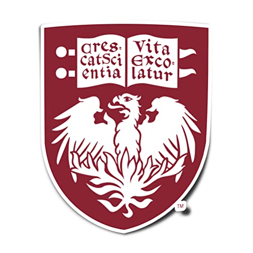 Sticker UChicago Maroons en vinyle pour ordinateur portable, le cadeau idéal - 2