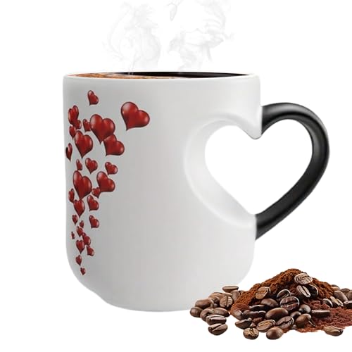 Imagen de Genérico Taza Mágica De Cerámica Con Forma De Co-razón Que Cambia De Color
