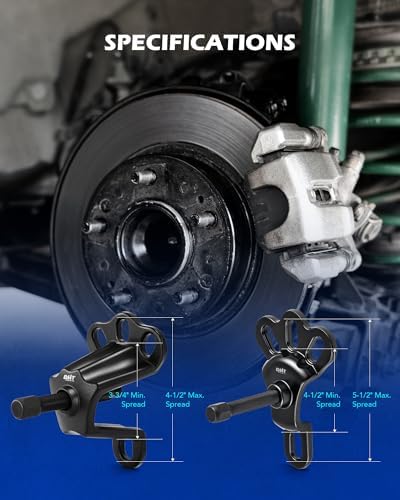 Orion Motor Tech OMT Front Hub and Rear Axle Puller Set Detail