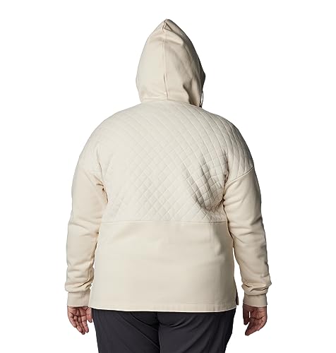Columbia Women's Hart Mountain Quilted Hooded Full Zip, Chalk, Medium by Columbia - Image 7