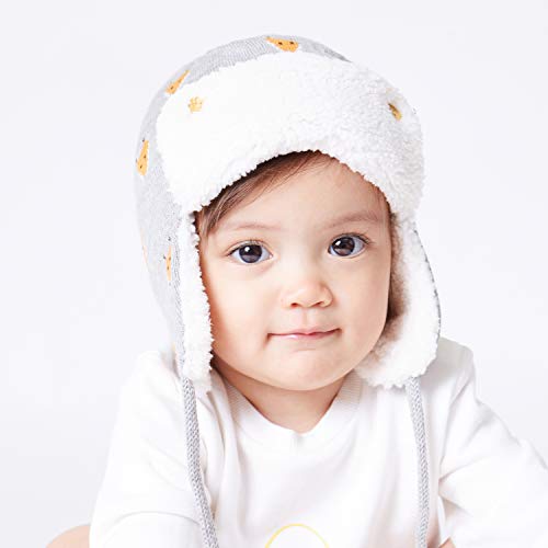 Gajaous Baby Boys Girls Winter Animals Earflap Beanie Hat Kids Infant Dinosaur Fox Pattern Fleece Lining Warm Hat - Image 4