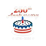 Pegatinas Patrióticas para Coche - Pegatina para Vehículo del 250º Aniversario de EE. UU. - Calcomanías Carrocería de Coche,Para SUVs, Camiones, Sedanes, Viajes, Autopista y Veteranos