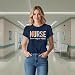 LBP Nurse Shirt for Women Leopard Nurse T Shirt Love Inspire Heal Casual Tee Nurses Week Gift Tops