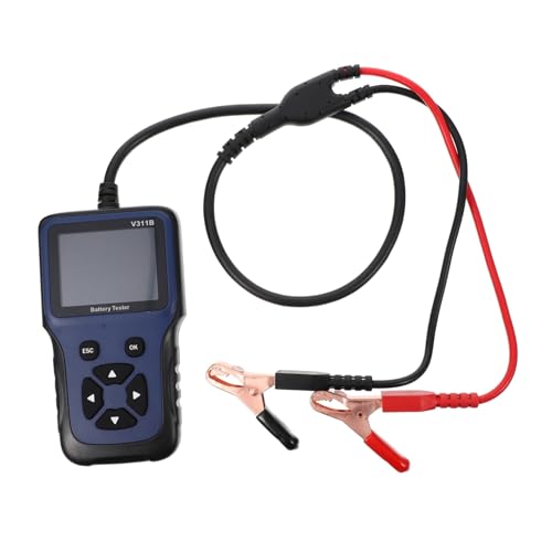 MAGICLULU 自動車用バッテリーテスター バッテリー負荷検査機 プリンター付き 多言語対応 耐久性良好 コンパクト設計 自動車整備 工場 ガレー