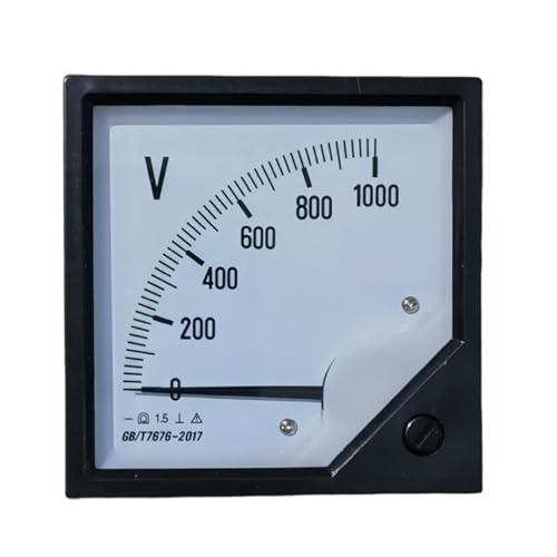 Voltmètre CC de type pointeur 6C2 pour éviter les pannes de surtension