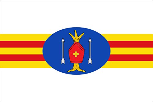 Drapeau Martín del Río Teruel en textile premium grand format - 2