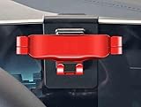 🚘【Stable et résistant aux chocs】Le support de téléphone de voiture est fixé mécaniquement avec des engrenages rétractables semi-automatiques qui maintiennent fermement votre téléphone même sur les routes cahoteuses. Ne vous inquiétez plus des oscillations ou des chutes de votre téléphone. Les coussinets en silicone antidérapants sur les bras de serrage des deux côtés du support résistent efficacement aux chocs et amortissent le téléphone, le protégeant des rayures et des dommages