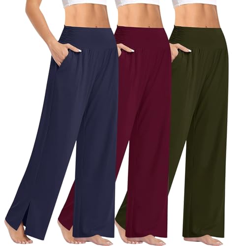 Pantalon ample femme pour le yoga la gym et la course à pied