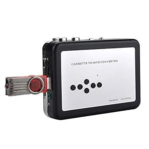 Cassette Converter, Cassette Tape Player Record Tape naar MP3 Digitale Converter, USB Cassette Capture, Save to USB Flash Drive direct, Geen Computer