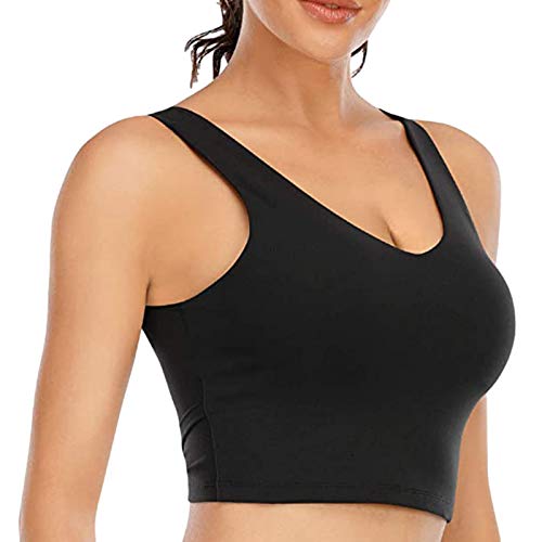 Soutiens-Gorge De Sport Lingerie Brassière Rembourré Confortable Push Up sans Armature sans Couture Gilet Cover